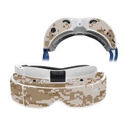 MightySkins Skin Compatible with Fat Shark Dominator V3 - Desert Camo | Protective, Durable, and Unique Vinyl Decal wrap Cover | Easy to Apply, Remove, and Change Styles | Made in The USA