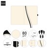 FINOCAM - Notebook Nexo Flexible Cover Blank Black | Notebook