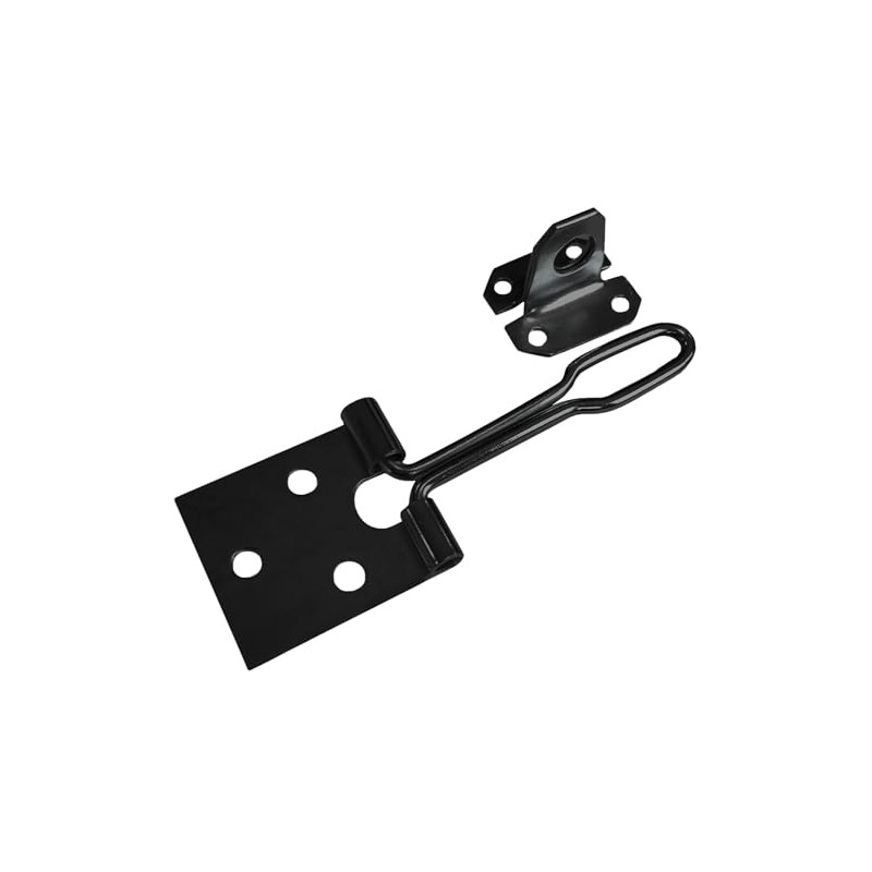 Keypak Wire Hasp and Staple Security Lock Set, 75mm-100mm, Weather