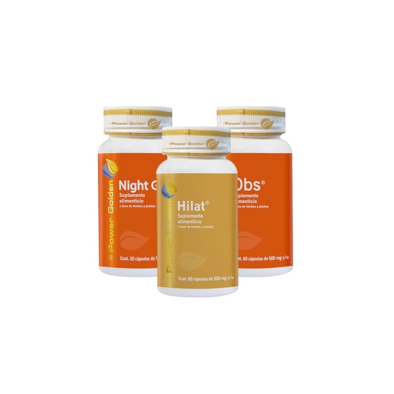 Trio Obs, Hilat & Night Grss Power Golden 3 Productos