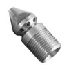 Hilitand Pipe Cleaning Reverse Spray Nozzle 3/8" Size 1 Hole