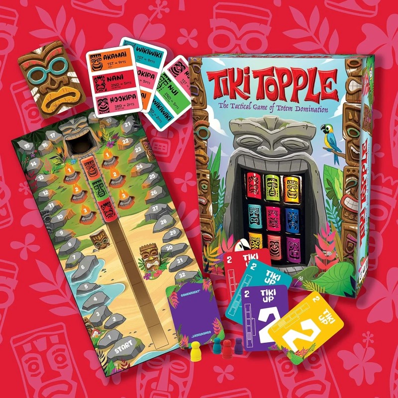 Gamewright Tiki Topple Board Game by Ceaco