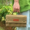 HUIOP Spice Bag, Portable Spice Bag with 10 Spice Jars