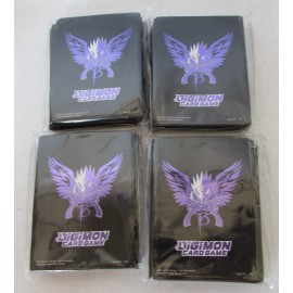 Digimon 4 Digimon Beelzemon 60 Sleeve Pack TCG Card Sleeves ST-14 Advanced Starter Deck
