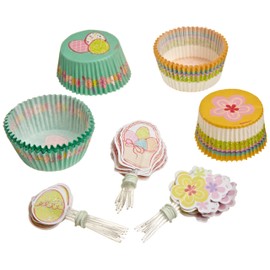 Wilton Spring Garden Cupcake Baking Combo Pack Boxed Set