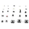 Tactile Push Button Switches 25 Values 12V 50mA Micro Momentary