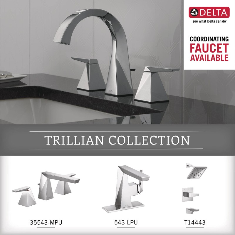 Delta 74355 Trillian Wall Mount Pivot Arm Toilet Paper Holder