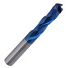 Milling Cutter CNC Spiral Router Bit 3 Flute Tungsten Steel