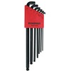 Bondhus 16592 Set of 7 Balldriver Stubby L-wrenches, sizes 1.5-6mm