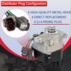 EVERESTWAY Ignition Distributor Compatible for Honda Prelude 2.2L 2.3L 1996