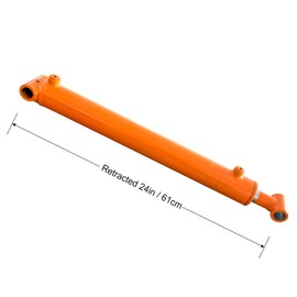 Sidawhope 2x16 Hydraulics Weld Cross Tube Hydraulic Cylinder 2" Bore, 16" Stroke 3500PSI Double Acting SAE6 Port Hydraulic Lifting Cylinder (2x16)" Universal Hydraulic Cylinders