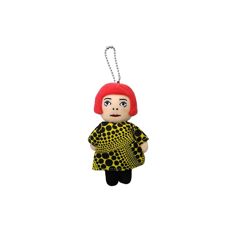 Yayoi Kusama Plush Toy, Strap, Accessory, YAYOI-chan, Polka Dot, Mascot,