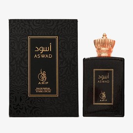 ARIF Aswad Perfumes – Fresh & Long-Lasting Eau de Parfum for Men – Apple, Bergamot, Sandalwood, Vanilla – Exotic Oriental Fragrance for Men – 3.4 oz