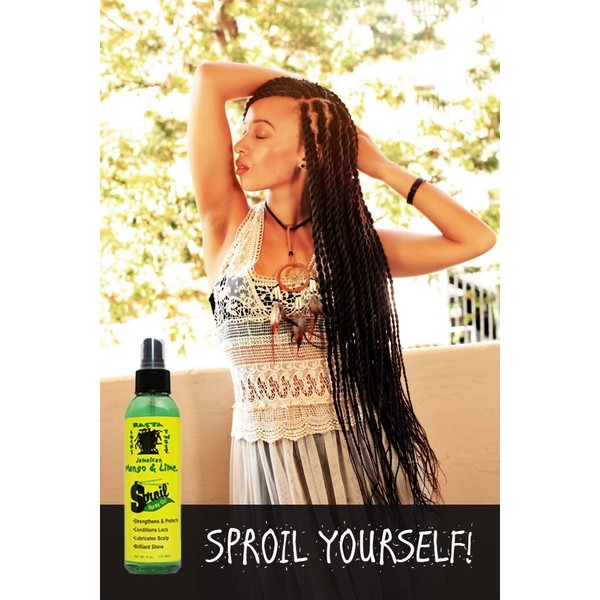 Jamaican Mango & Lime Sproil Spray Oil For Hair 6 oz