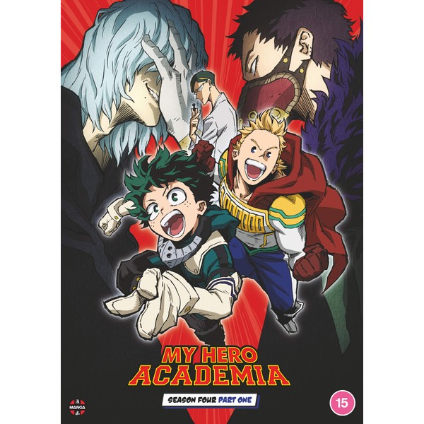 My Hero Academia: Season 4 Part 1 [DVD] by Manga Entertainment [DVD]