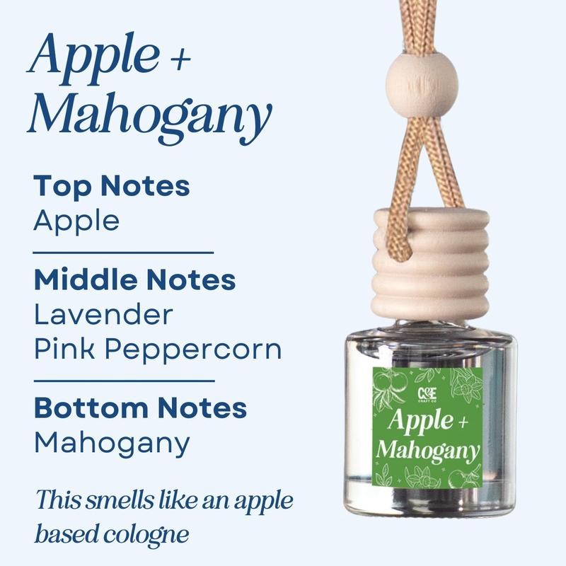 Scented Car Air Freshener - Long Lasting Car Diffuser -