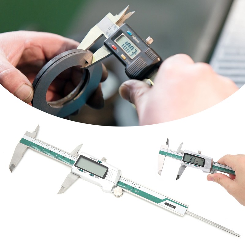 ET50 Vernier Caliper Stainless Steel High Accuracy Digital Ruler with