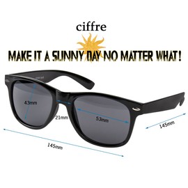 Ciffre Nerd Retro Look Sunglasses, Pilot’s Glasses, Vintage Look - Approx. 80 Different Models, Many Colours, Vari 2 -