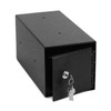 QWORK Heavy-Duty Key Lock Depository Drop Safe Lock Box with