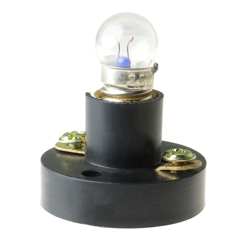 MEETOOT Set of 10pcs Screw Mini Bulb 2.5V and 5pcs