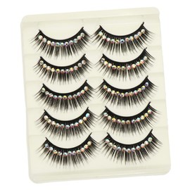 Beavorty Pack Glueless False Lashes Shiny Artificial Lashes for Women Cosmetics