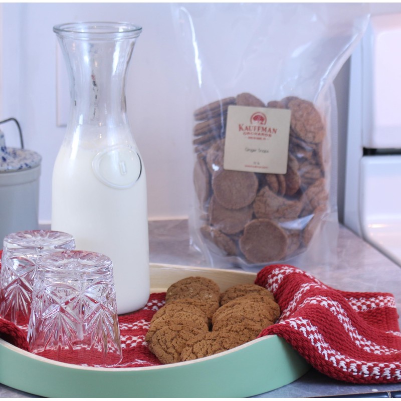 Kauffman Orchards Ginger Snap Cookies, Bulk 3.5 Pound Bag