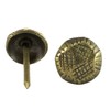 Decotacks Hammered Upholstery Nails/Tacks 7/16" - 100 Pcs [Antique Brass