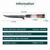 FINDKING 5.5 Inch Boning Knife, Perfect Meat Trimming Knife for