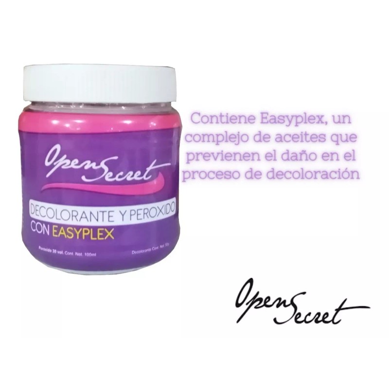 Open Secrets Kit Decolorante Azul Open Secrets Easyplex 50g 2