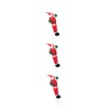 NICEYEA Santa Claus Climbing Rope Christmas Ornaments Climbing Santa Claus