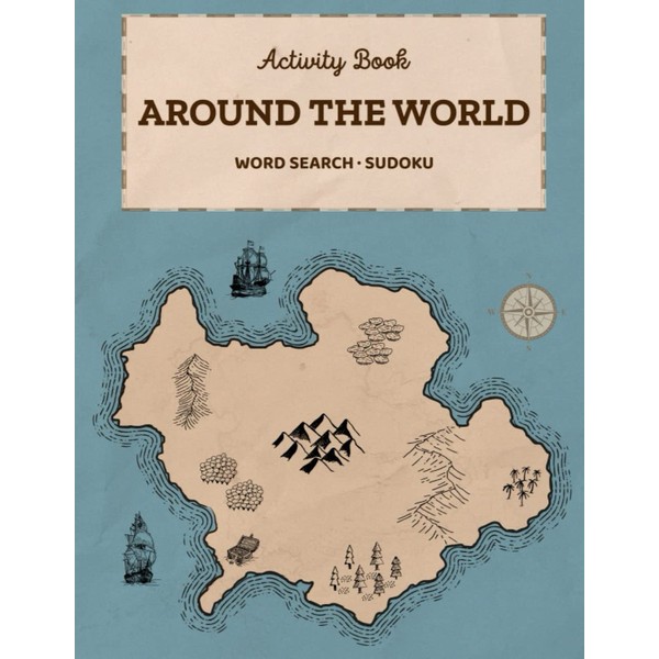 Around the World: Word Search and Sudoku Activity Book