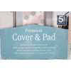 Whitmor Padded Ironing Board Cover &Pad (for 54" boards) MULTICOLOR