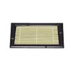J-kitchens Buckwheat Soba Bowl, Zaru Soba, Rectangular Bamboo Plate, Black,