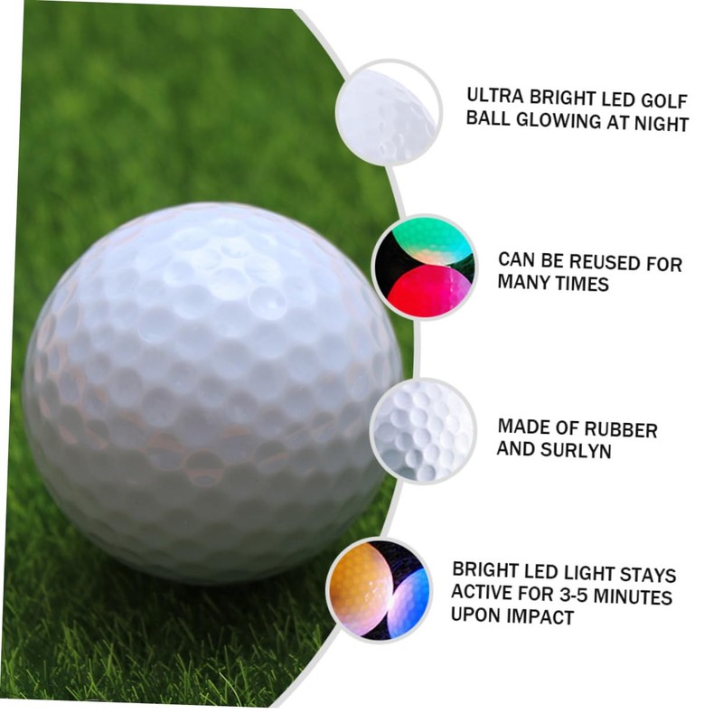 Hohopeti 1pc Led Night Ball Glow Ball Play Ultra Bright