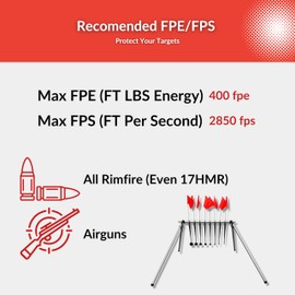 AR600 Steel KYL Target - 22LR Spinning Rimfire & Airgun Plinking