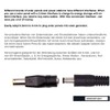 DC7909 8mm Male to DC 5.5mm Female Connectors Adapter for