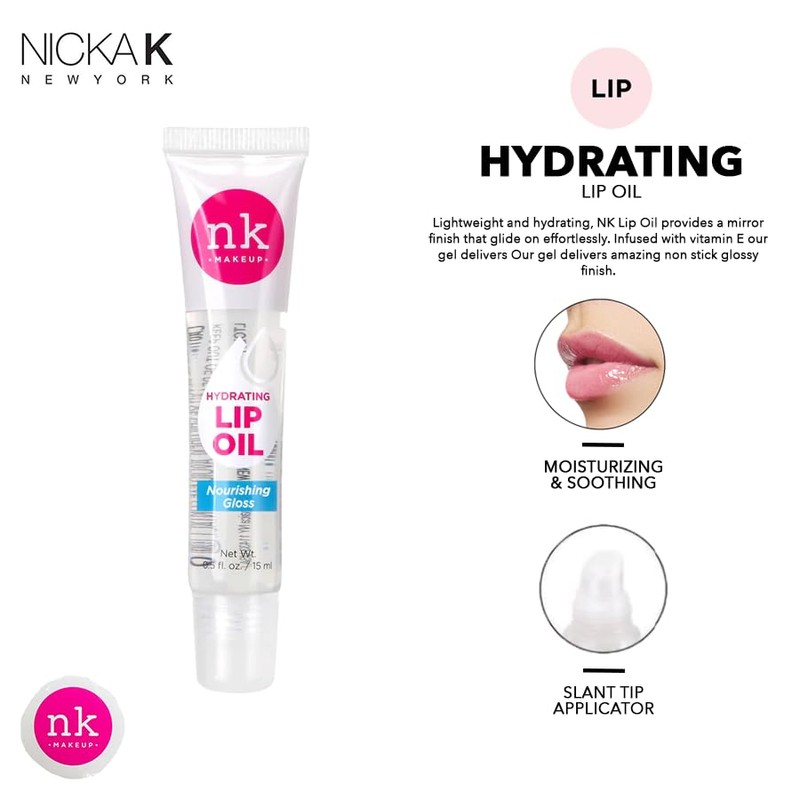 NK lip gloss gel 15ml Vitamin E, Shiny, Nourishes, Lip
