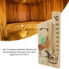 Aqur2020 Accurate Temperature Sauna Thermometer with 15 Minute Sand Timer,