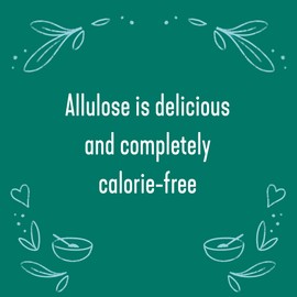 Wholesome Sweeteners 12-Ounce Allulose Sweetener, Zero Calorie Sugar Substitute, Keto Friendly, Non GMO, Non-Erythritol, Gluten Free & Vegan Sweetener, 1 Pack