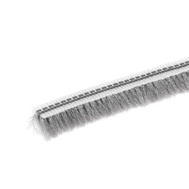 TA-VIGOR Brush Weather Stripping 5x8mm/WxH, 10m/32.8Ft Card Slot Seal Strip Pile Window Frame Brush Seal Weatherstrip Sweep Brush for Window Door