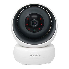 ISNATCH - HeyCam WiFi HD 1080p Motorised IP Camera - Motion Alarm on Smartphone and Controllable by Voice Assistants - Google, Alexa