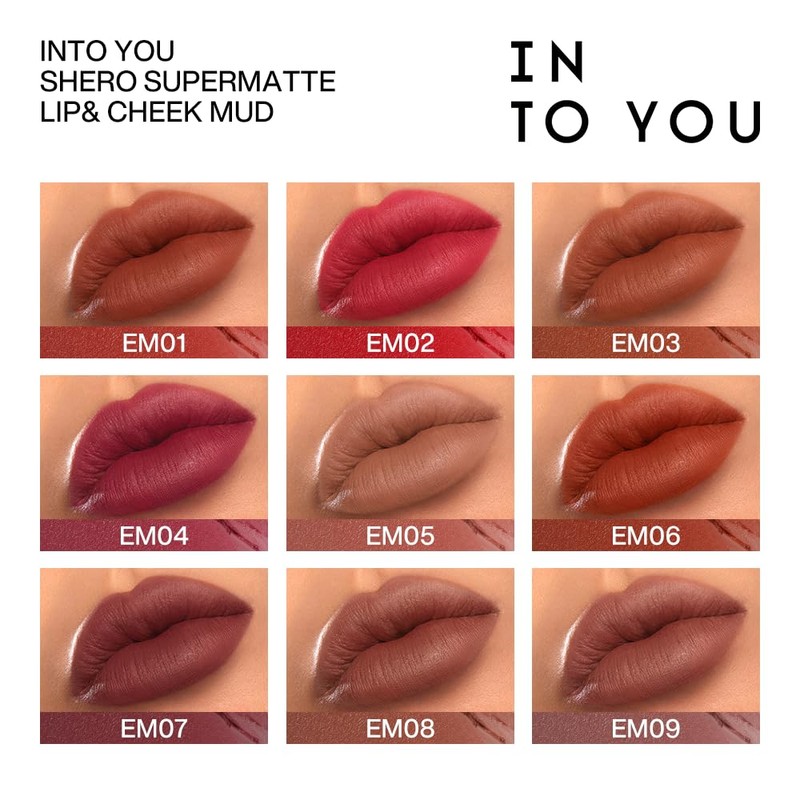 INTO YOU Liquid Matte Lipstick, Long-Lasting with Kiss-Proof, Intense Colour