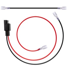 24 Volt Electric Scooters Battery Wiring Harness Compatible with eZip GT IZIP Schwinn Mongoose Insulated Battery Terminal Wire Harness with 2-Prong Connector 24V Battery Wire for Electric Scooters