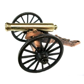 ASG ACTIONSPORTGAMES A/S Miniature 1857 Napoleon Civil War Cannon Metal Figurine