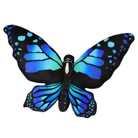 XIGUI 19.7 inches Butterfly Plush Toy,Butterfly Plush Pillow Toys,Butterfly Stuffed Animal,Insect and Bug Plush Toy,Classic Children's Gift Home Decor (Blue)