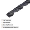 sourcing map 6542 High-Speed Steel Spiral Drill Bit Metal Drill