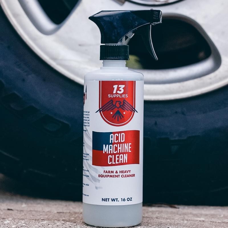 13 Supplies Acid Machine Clean: Truck & Off-Road Cleaner for