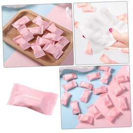 Beavorty 100pcs Compressed Travel Towels Soft Muslin Washcloths Disposable Face Towels High Absorbency for Outdoor Adventures