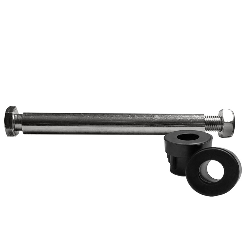 REPLACEMENT WHEELBARROW/WHEEL BARROW AXLE SET - 130MM - TO FIT