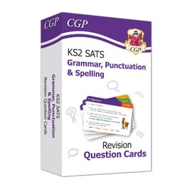 KS2 English Year 6 SATS Revision Question Cards: Grammar, Punctuation & Spelling (for 2025) (CGP SATS English)
